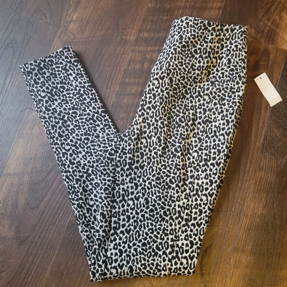 NWT Talbots T Animal Print Leggings